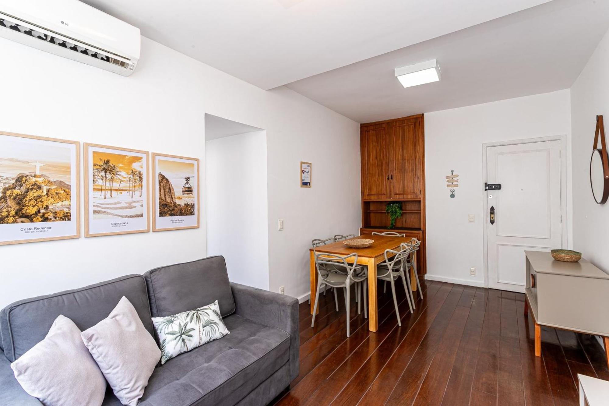 2qtos Em Copacabana A 200m Da | Du 187/802 Apartamento